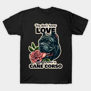 Cane Corso Valentine's day T-Shirt